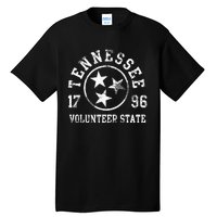 Tennessee Volunteer State Home Family Vintage Fade Orange Tall T-Shirt