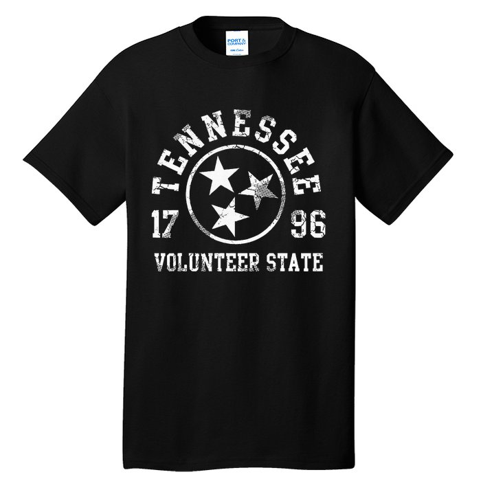 Tennessee Volunteer State Home Family Vintage Fade Orange Tall T-Shirt