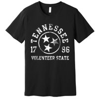 Tennessee Volunteer State Home Family Vintage Fade Orange Premium T-Shirt