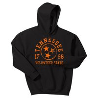 Tennessee Volunteer State Flag Home Vintage Distressed Kids Hoodie