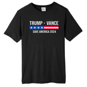 Trump Vance Save America 2024 Usa Election Tall Fusion ChromaSoft Performance T-Shirt