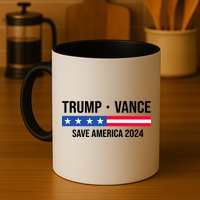Trump Vance Save America 2024 Usa Election Mug