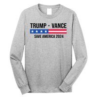 Trump Vance Save America 2024 Usa Election Long Sleeve Shirt