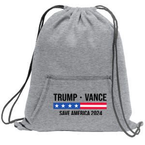 Trump Vance Save America 2024 Usa Election Sweatshirt Cinch Pack Bag