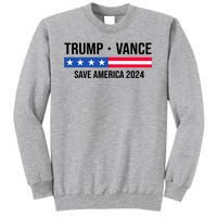 Trump Vance Save America 2024 Usa Election Tall Sweatshirt