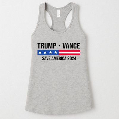 Trump Vance Save America 2024 Usa Election Womens Tank Top