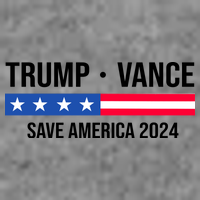 Trump Vance Save America 2024 Usa Election Women's V-Neck T-Shirt
