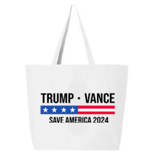 Trump Vance Save America 2024 Usa Election 25L Jumbo Tote