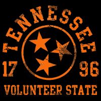 Tennessee Volunteer State Flag Home Vintage Distressed Toddler T-Shirt