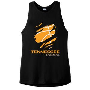 The Volunteer State Fan Tennesseean Tennessee Basketball Ladies PosiCharge Tri-Blend Wicking Tank