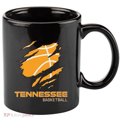 The Volunteer State Fan Tennesseean Tennessee Basketball 11oz C Handle Ceramic Mug