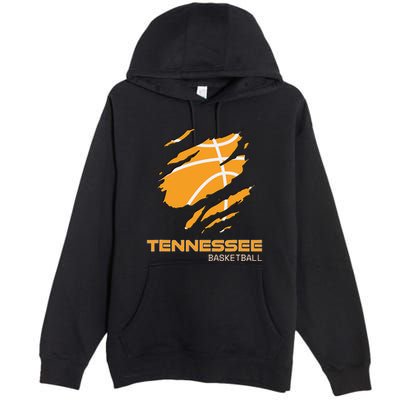 The Volunteer State Fan Tennesseean Tennessee Basketball Premium Pullover Hoodie