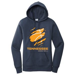 The Volunteer State Fan Tennesseean Tennessee Basketball Women's Pullover Hoodie