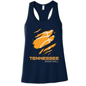 The Volunteer State Fan Tennesseean Tennessee Basketball Women's Racerback Tank