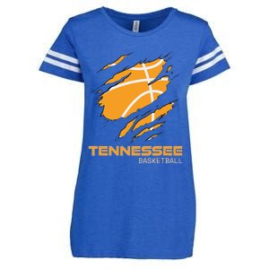 The Volunteer State Fan Tennesseean Tennessee Basketball Enza Ladies Jersey Football T-Shirt