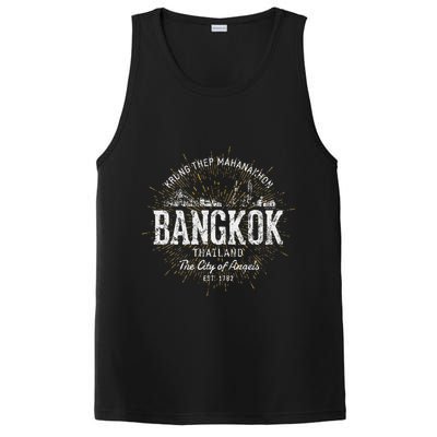Thailand Vintage Style Retro Bangkok PosiCharge Competitor Tank