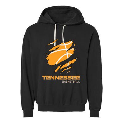 The Volunteer State Fan Tennesseean Tennessee Basketball Garment-Dyed Fleece Hoodie