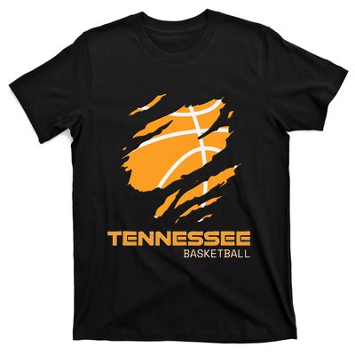 The Volunteer State Fan Tennesseean Tennessee Basketball T-Shirt