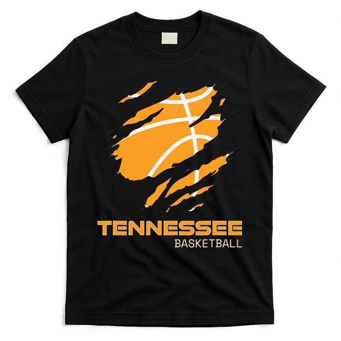 The Volunteer State Fan Tennesseean Tennessee Basketball T-Shirt