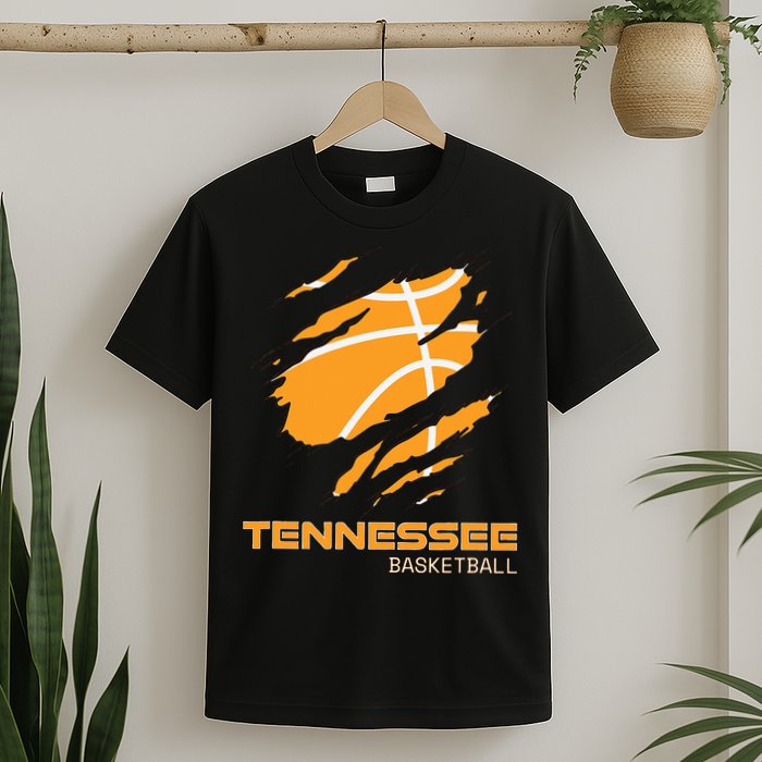 The Volunteer State Fan Tennesseean Tennessee Basketball T-Shirt