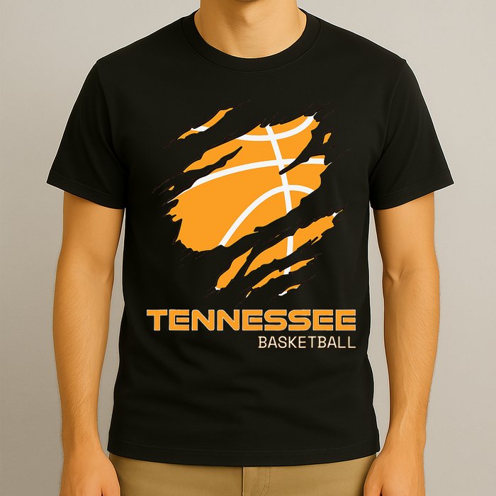 The Volunteer State Fan Tennesseean Tennessee Basketball T-Shirt