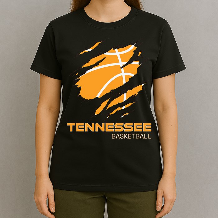 The Volunteer State Fan Tennesseean Tennessee Basketball T-Shirt