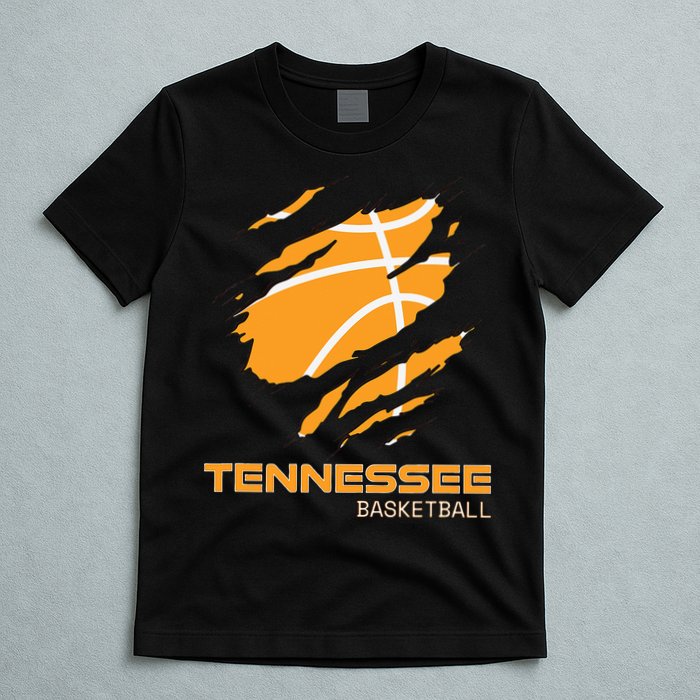 The Volunteer State Fan Tennesseean Tennessee Basketball T-Shirt