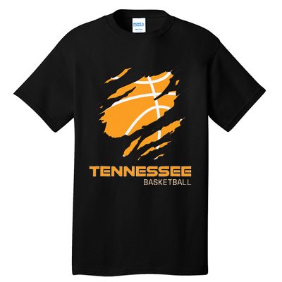 The Volunteer State Fan Tennesseean Tennessee Basketball Tall T-Shirt