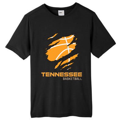 The Volunteer State Fan Tennesseean Tennessee Basketball Tall Fusion ChromaSoft Performance T-Shirt