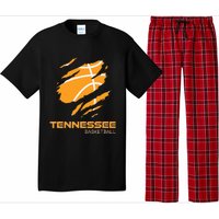 The Volunteer State Fan Tennesseean Tennessee Basketball Pajama Set