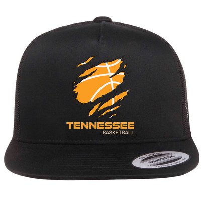 The Volunteer State Fan Tennesseean Tennessee Basketball Flat Bill Trucker Hat