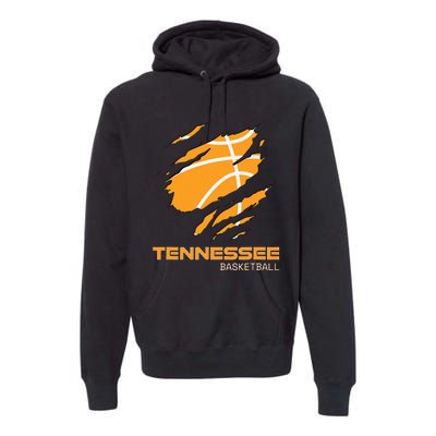 The Volunteer State Fan Tennesseean Tennessee Basketball Premium Hoodie