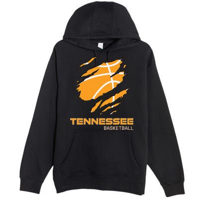 The Volunteer State Fan Tennesseean Tennessee Basketball Premium Pullover Hoodie