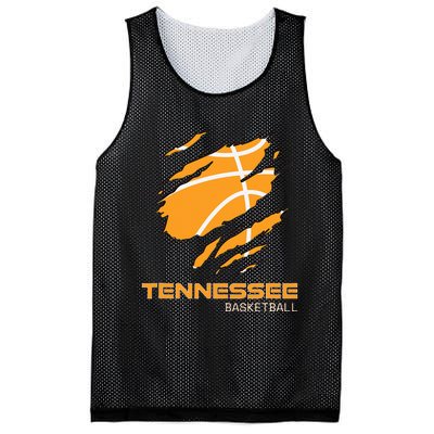 The Volunteer State Fan Tennesseean Tennessee Basketball Mesh Reversible Basketball Jersey Tank