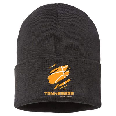 The Volunteer State Fan Tennesseean Tennessee Basketball Sustainable Knit Beanie