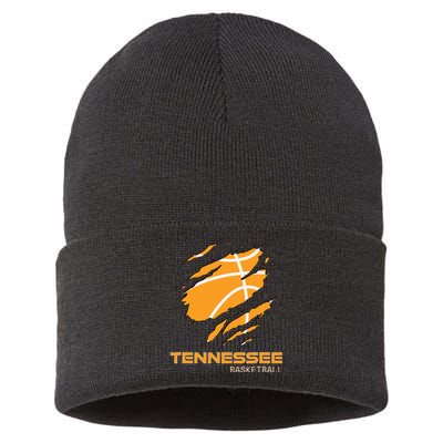 The Volunteer State Fan Tennesseean Tennessee Basketball Sustainable Knit Beanie