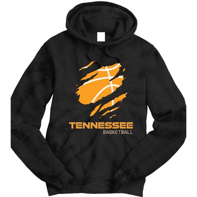 The Volunteer State Fan Tennesseean Tennessee Basketball Tie Dye Hoodie