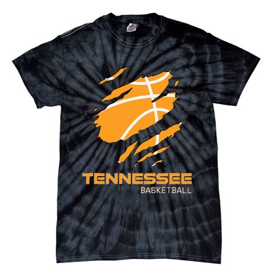 The Volunteer State Fan Tennesseean Tennessee Basketball Tie-Dye T-Shirt