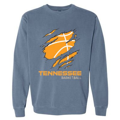 The Volunteer State Fan Tennesseean Tennessee Basketball Garment-Dyed Sweatshirt