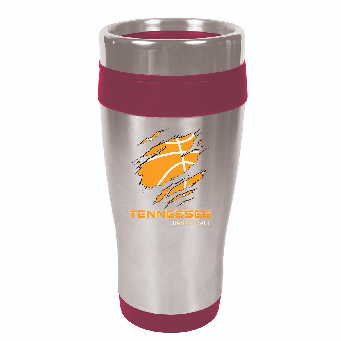 The Volunteer State Fan Tennesseean Tennessee Basketball 16oz Travel Tumbler