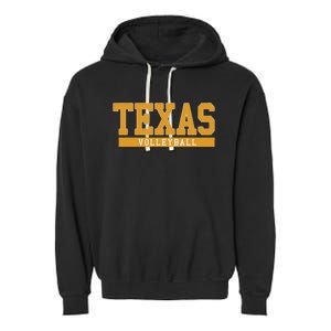 Texas Volleyball Garment-Dyed Fleece Hoodie