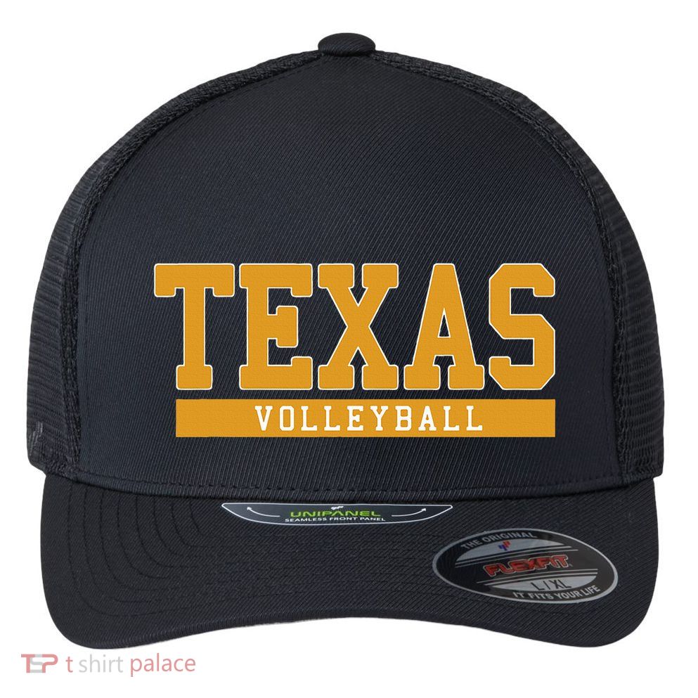 Texas Volleyball Flexfit Unipanel Trucker Cap