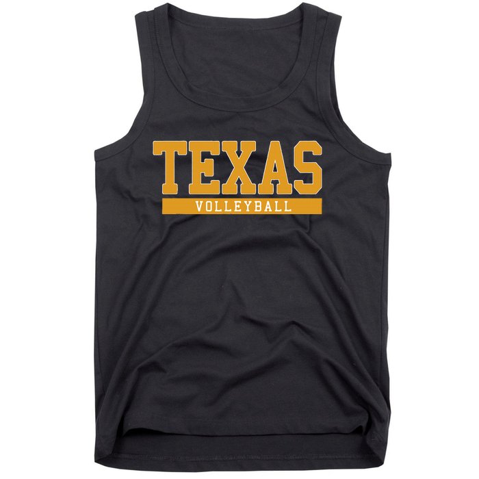 Texas Volleyball Tank Top