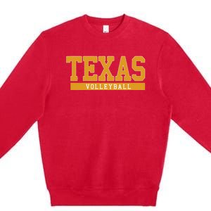 Texas Volleyball Premium Crewneck Sweatshirt