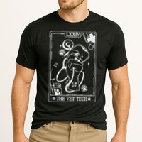 The Vet Tech Tarot Card Funny Veterinary Tech Cooling Performance Crew T-Shirt
