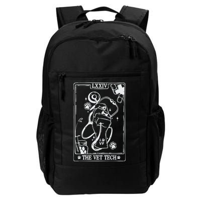The Vet Tech Tarot Card Funny Veterinary Tech Backpack