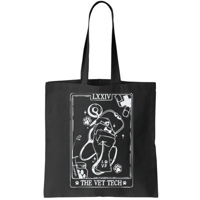 The Vet Tech Tarot Card Funny Veterinary Tech Bag