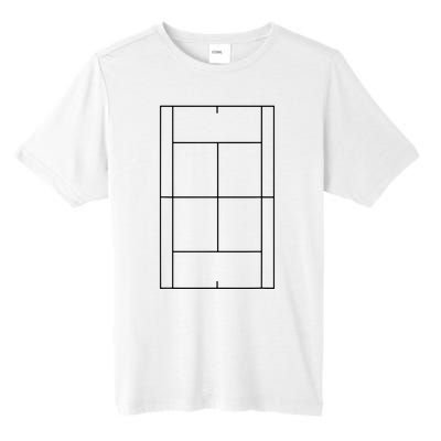 Tennis Vintage Tennis Court Tennis Player Gift Tall Fusion ChromaSoft Performance T-Shirt