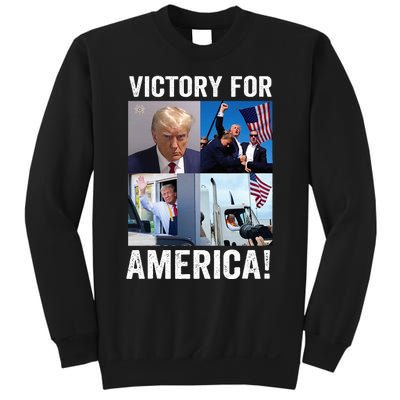 Trump Victory Trump Wins 2024 Election President Celebration Sweatshirt