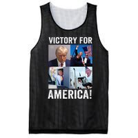 Trump Victory Trump Wins 2024 Election President Celebration Mesh Reversible Basketball Jersey Tank